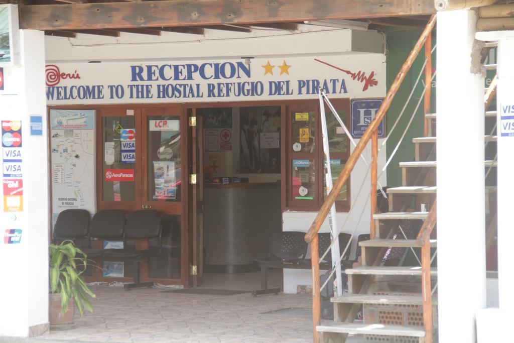 Refugio Del Pirata Vandrarhem Paracas Exteriör bild